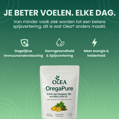 Olea | Oregano-olie & Zwarte Komijnolie