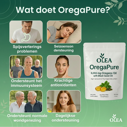 Olea | Oregano-olie & Zwarte Komijnolie
